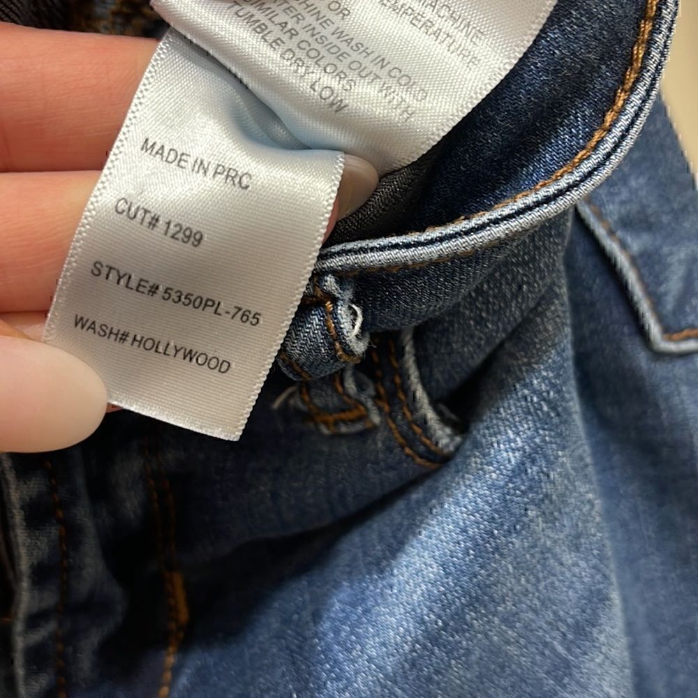 Article of society ripped Skinny Jeans - Size 24 - Picture 8 of 8